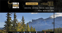 Desktop Screenshot of gunandsportnorth.com